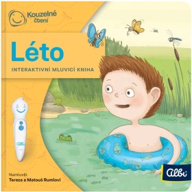 ALBI Kouzelné čtení Kniha interaktivní Léto baby minikniha