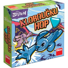DINO Hra Kloboučku hop! Stitch *SPOLEČENSKÉ HRY*