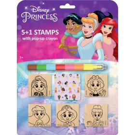 JIRI MODELS Razítka 5+1 s pop-up voskovou Disney Princezny