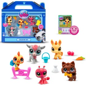HASBRO LPS Zvířátko Farma Littlest Pet Shop generace 7 set 5ks s doplňky