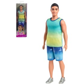 MATTEL BRB Barbie panák Ken letní fashion ombré obleček tričko + šortky