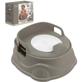 DOLU Nočník / sedátko na WC / baby stolička 3v1 šedá
