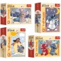 TREFL PUZZLE Stitchova dobrodružství mini 20x13cm 54 dílků 4 druhy