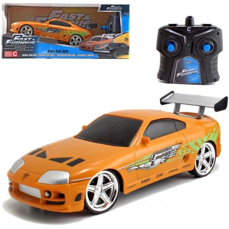 JADA RC AutoToyota Supra 1:24 Rychle a zběsile na vysílačku 2,4GHz na baterie