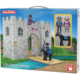 EFKO IGRÁČEK Igráčkův Hrad herní set se 2 figurkami STAVEBNICE