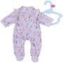 ZAPF BABY BORN Dupačky luční kvítí obleček pro panenku miminko 43cm
