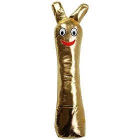 PLYŠ Bludišťák velký 50cm zlatý maskot *PLYŠOVÉ HRAČKY*