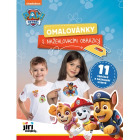 JIRI MODELS Omalovánky s nažehlovacími obrázky Tlapková Patrola