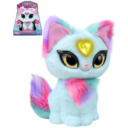 Fuzzy Friends magické zvířátko interaktivní kočička Skye na baterie Světlo Zvuk