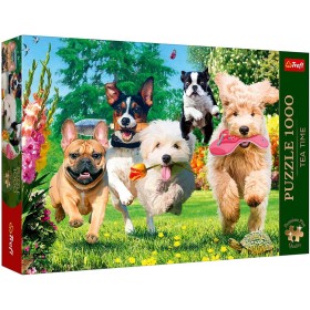 TREFL PUZZLE PREMIUM Čas na čaj Potíže na obzoru 68x48cm 1000 dílků