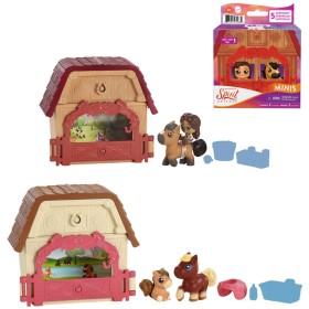 MATTEL SPIRIT Minis poníci a přátelé serie 1 herní set s překvapením 6 druhů