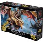 PUZZLE 3D Draci 31x23cm 100 dílků skládačka v krabici