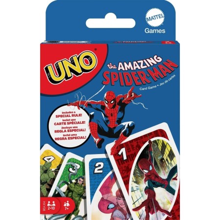 MATTEL Hra Uno karty Spiderman *SPOLEČENSKÉ HRY*
