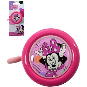 VOLARE Zvonek na dětské kolo Disney Minnie Mouse holčičí růžový