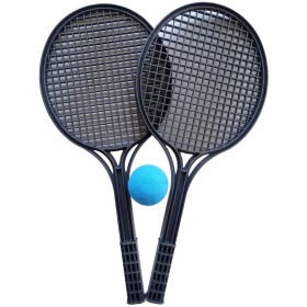 ACRA Tenis soft sada 2 pálky s míčkem na líný tenis