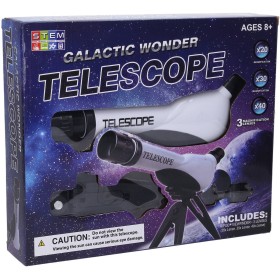 Teleskop dětský hvězdářský dalekohled 20x/30x/40x otočný objektiv