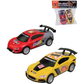Autodráha Racing Collection 1:43 náhradní díl auto set 2ks žlutá / červená