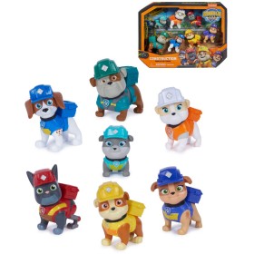 SPIN MASTER Rubble a Crew figurky Tlapková Patrola set 7ks plast