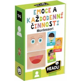 ADC HEADU Montessori Emoce a každodenní činnosti naučná hra