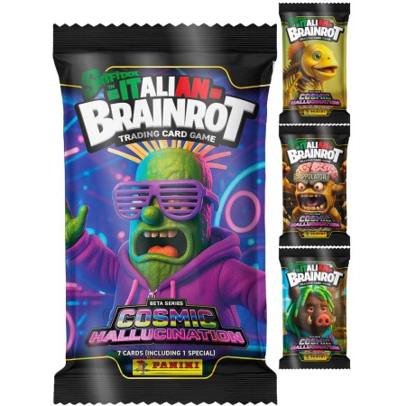 PANINI Italian Brainrot TCG Cosmic Hallucination sběratelské karty booster