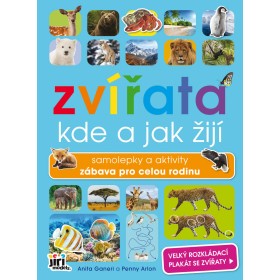 JIRI MODELS Svět zvířat Kde a jak žijí zvířata s aktivitami a plakátem