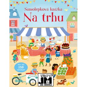 JIRI MODELS Knížka samolepková Na trhu 250 samolepek