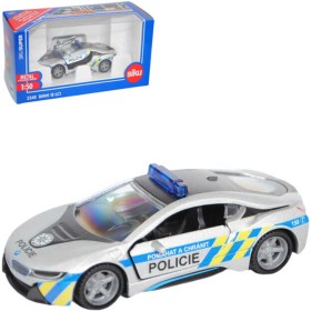 SIKU Super auto česká Policie BMW i8 LCI model kov CZ 2348