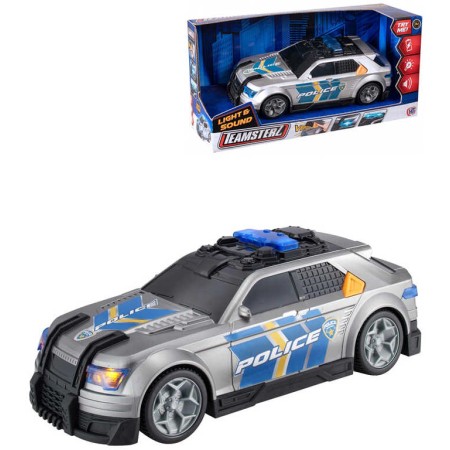 Teamsterz auto policejní vůz policie na baterie Světlo Zvuk plast