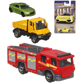 MATTEL MATCHBOX Auto kovové angličák evropská kolekce Germany 6 druhů
