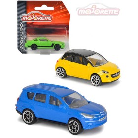 MAJORETTE Auto 7,5cm Street Cars kovové 1:64 volný chod 18 druhů