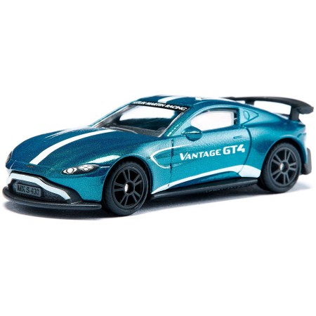 SIKU Auto závodní Aston Martin Vantage GT4 sportovní kovový model 1577