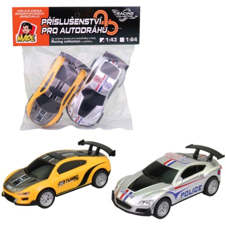 Autodráha Racing Collection 1:43 náhradní díly autíčka set 2ks