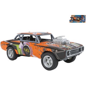 Auto roadblasters muscle car kovové na setrvačník oranžové