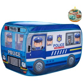 Stan policie látkový klučičí policejní auto v tašce