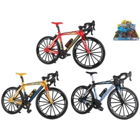 Kolo prstové horské 19cm kovový bicykl realistický vzhled 3 barvy