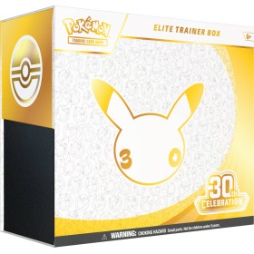 Pokémon TCG: 30th Celebration Elite Trainer Box set 9x booster s doplňky