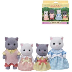 Sylvanian Families rodina perských koček set 4 figurky v krabici
