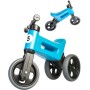 Odrážedlo Funny Wheels Rider Sport 2v1 dětské odstrkovadlo Modré plast