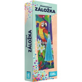 ALBI Vyrob si Záložka diamantová papoušek kreativní sada