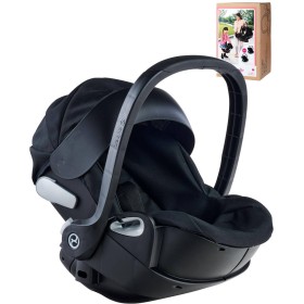 COROLLE Autosedačka kolébka Cybex Black 2v1 pro panenku miminko