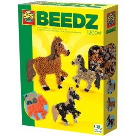 SES CREATIVE Koně kreativní set zažehlovací korálky 1200ks