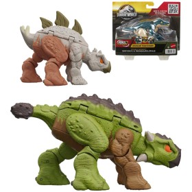 MATTEL Jurassic World dinosaurus pravěký ještěr s transformací 4 druhy plast