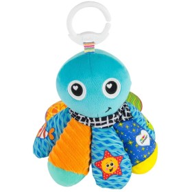LAMAZE Chobotničák Sam baby textilní závěsný s klipem pro miminko