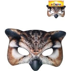 KARNEVAL Maska sova škraboška *KARNEVALOVÝ DOPLNĚK*
